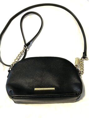 Steve Madden crossbody black purse, 9" x 6"